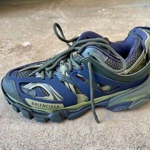 Balenciaga Track Sneaker Green/Blue Men’s Size 8 (US)/41 (EU)